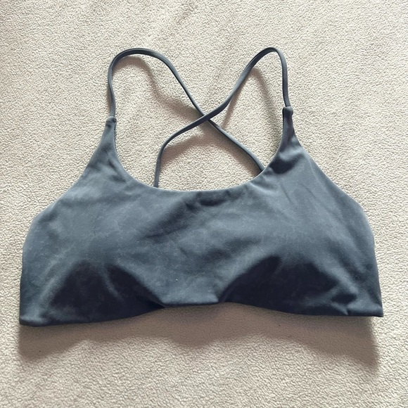 Strappy Back Sports Bra Top Size Small - Picture 2 of 4